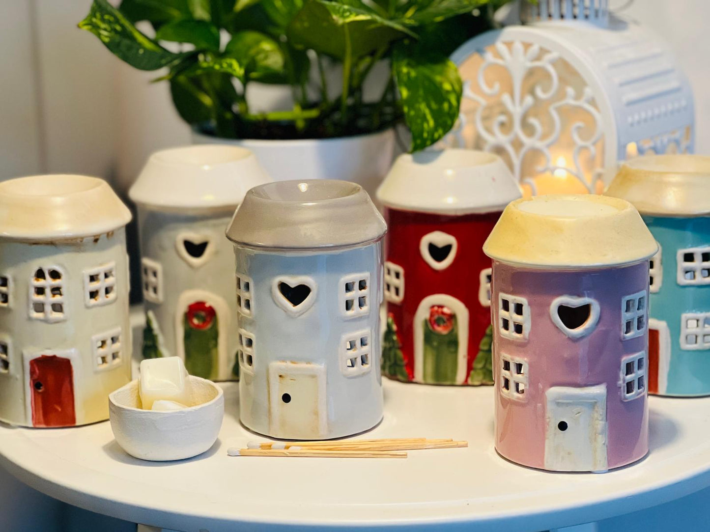 rose cottage wax warmer