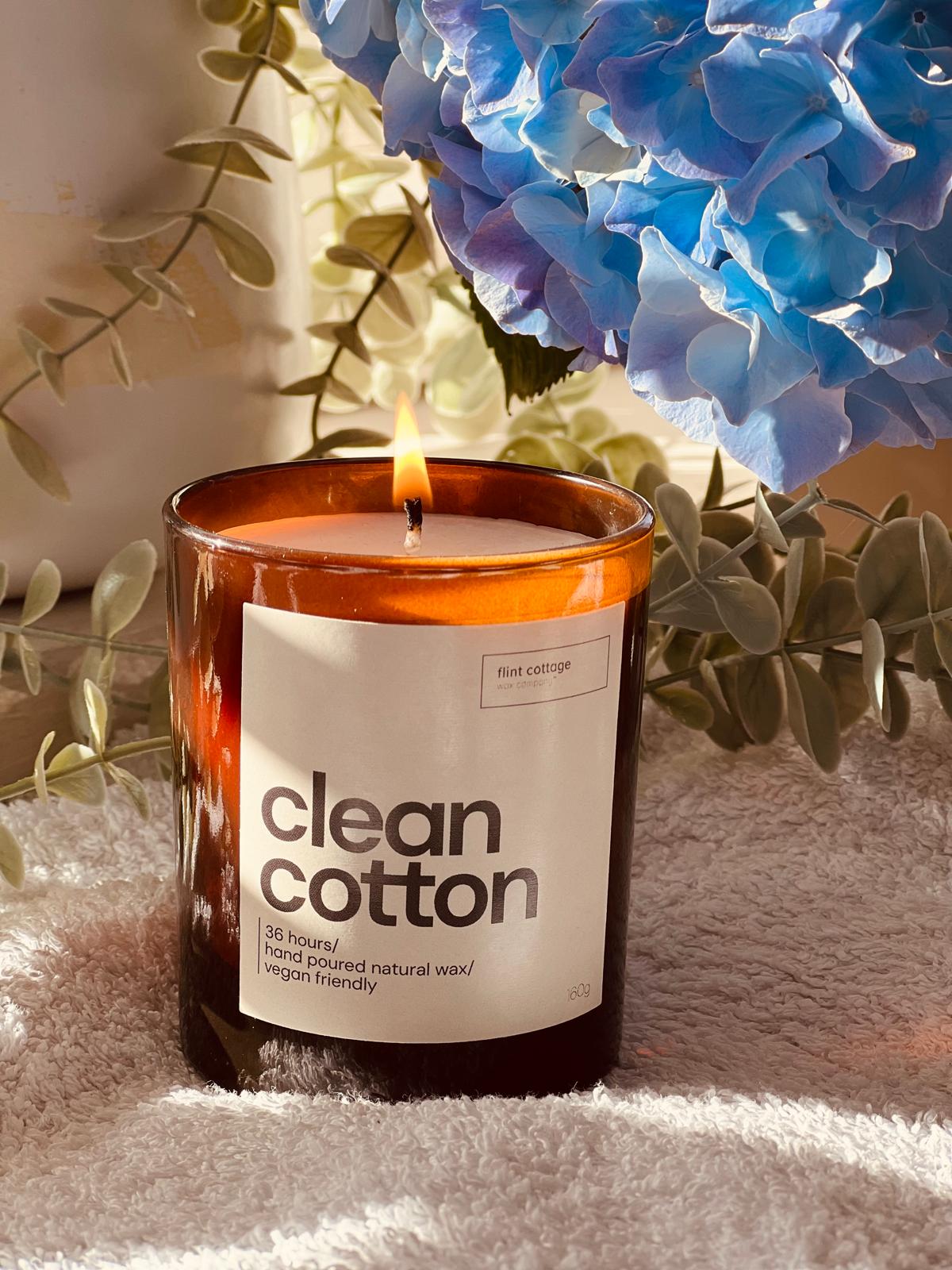 clean cotton candle