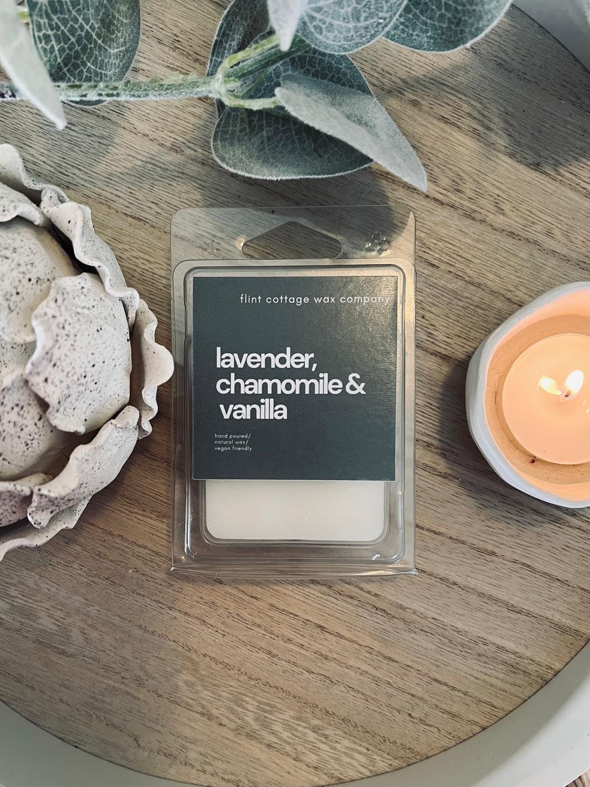 lavender, chamomile and vanilla