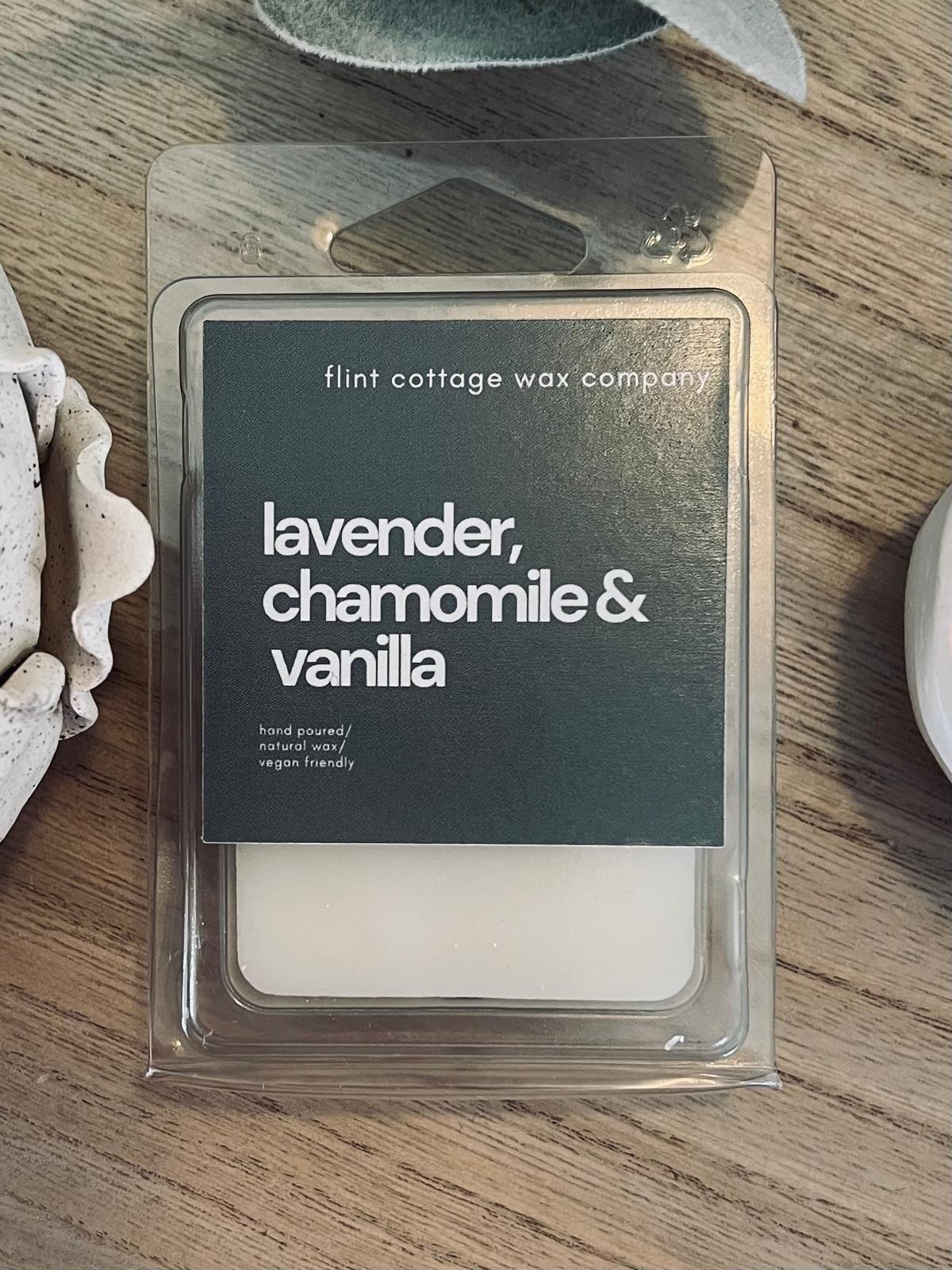 lavender, chamomile and vanilla