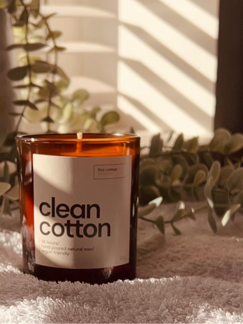 clean cotton candle