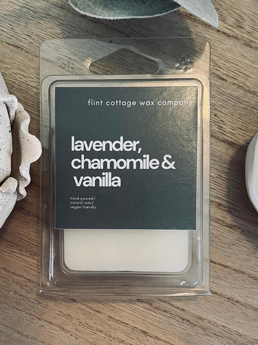 lavender, chamomile and vanilla